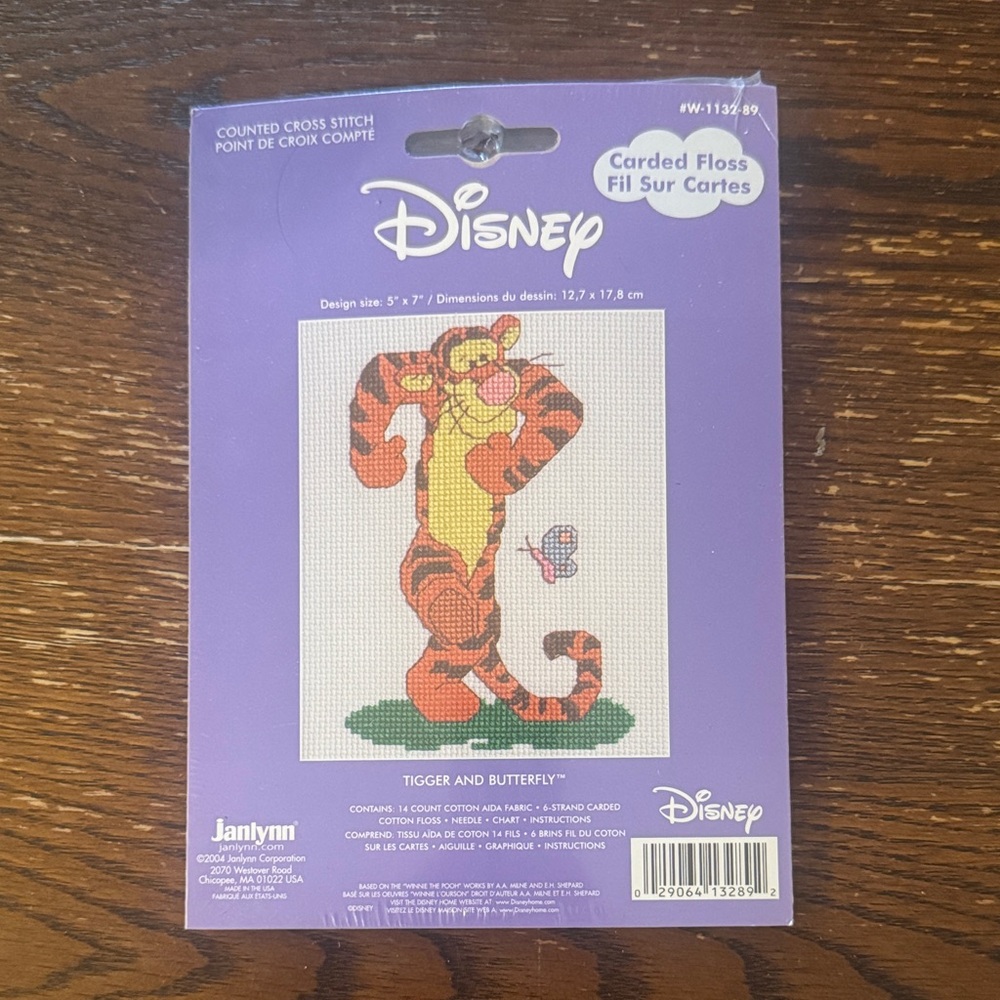 Disney Tigger Cross Stitch Kit